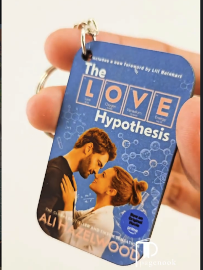 Premium MDF Book Keychain