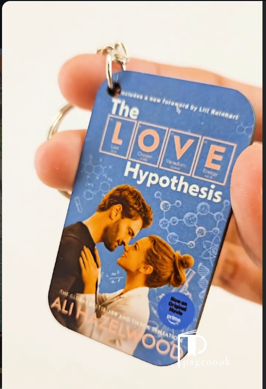 Premium MDF Book Keychain