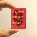 A Court Of Thorns And Roses miniature book replica by Sarah J. Maas – Pagenook