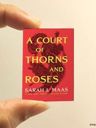 A Court Of Thorns And Roses miniature book replica by Sarah J. Maas – Pagenook