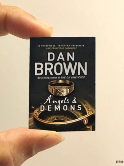 Angles And Demons miniature book replica by Dan Brown – Pagenook
