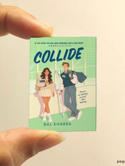 Collide miniature book replica by Bal Khabra – Pagenook