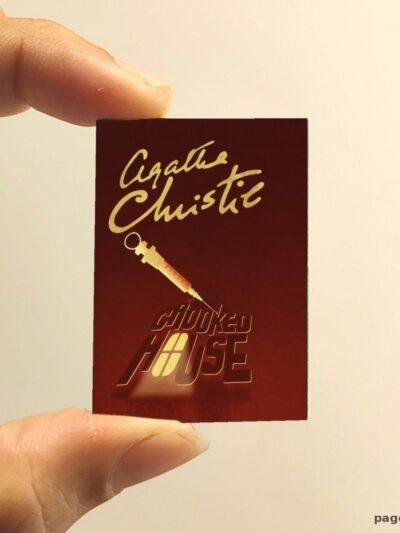 Crooked House miniature book replica by Agatha Christie – Pagenook