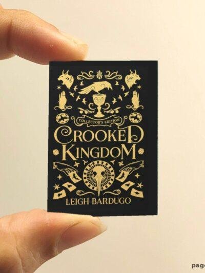 Crooked Kingdom miniature book replica by Leigh Bardugo – Pagenook