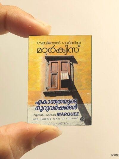 Ekandhthayude 100 Varshnagal miniature book replica by Gabriel García Márquez – Pagenook