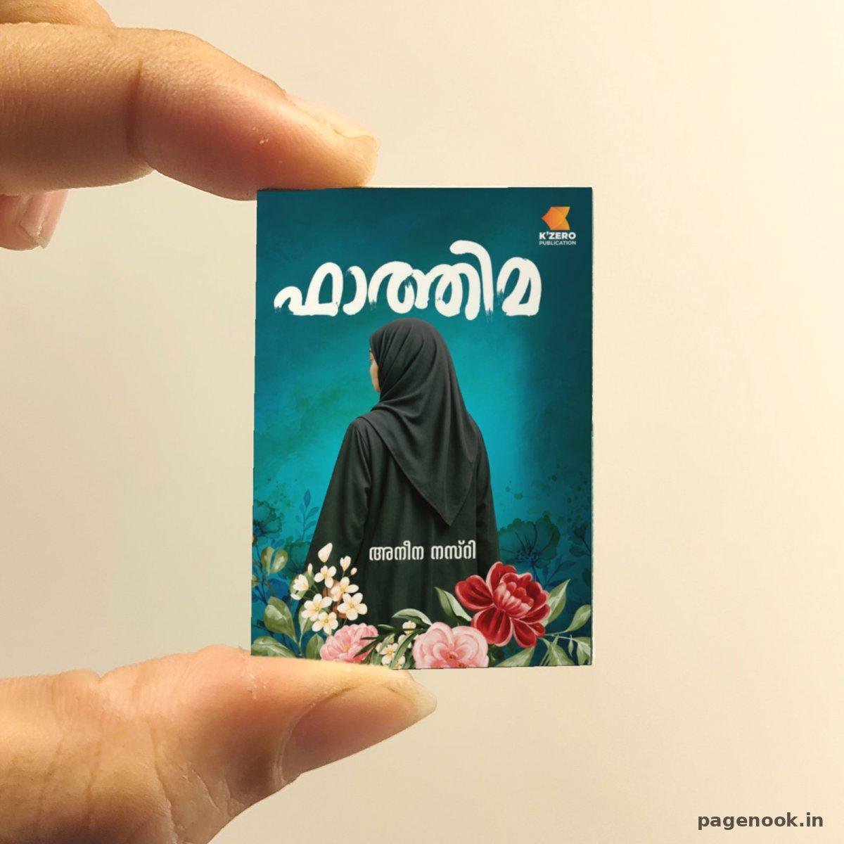 Fathima Written BY Aneena Nasri miniature book replica by Aneena Nasri – Pagenook