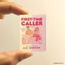 First Time Caller miniature book replica by B.K. Borison – Pagenook
