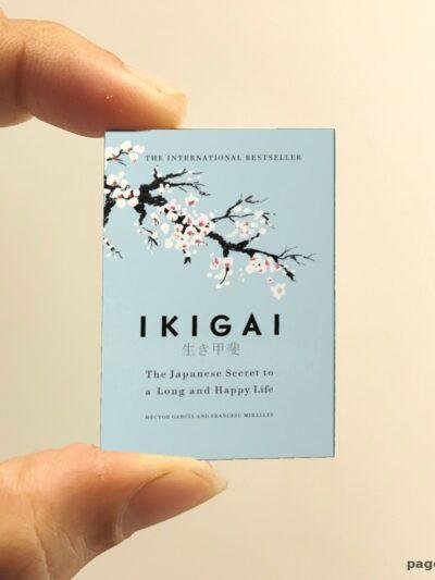 Ikigai miniature book replica by Héctor García & Francesc Miralles – Pagenook