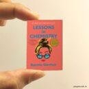 Lesson In Chemistry miniature book replica by Bonnie Garmus – Pagenook