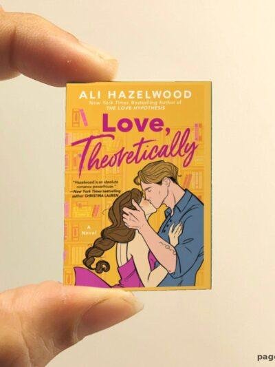 Love, Theoretically miniature book replica by Ali Hazelwood – Pagenook
