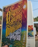 Book cover magnetic bookmark clipped on a page – Pagenook