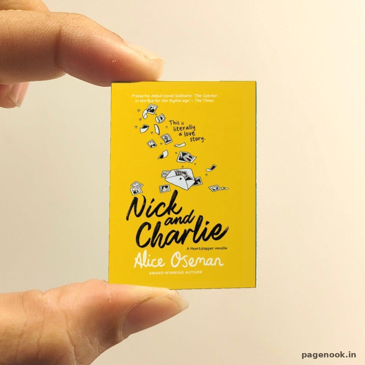 Nick And Charlie miniature book replica by Alice Oseman – Pagenook