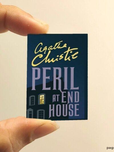 Peril At End House miniature book replica by Agatha Christie – Pagenook