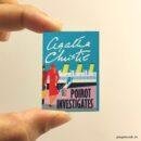 Poirot Investigates miniature book replica by Agatha Christie – Pagenook