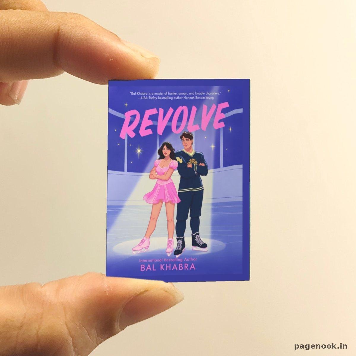 Revolve miniature book replica by Bal Khabra – Pagenook