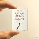 THE ART OF Being Alone miniature book replica by Renuka Gavrani – Pagenook