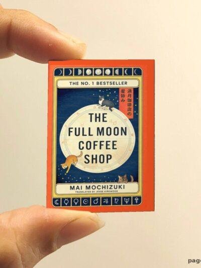 The Full Moon Coffee Shop miniature book replica by Mai Mochizuki – Pagenook