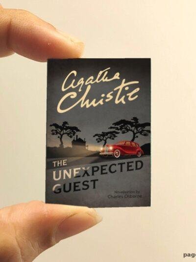 The Unexpected Guest miniature book replica by Agatha Christie – Pagenook