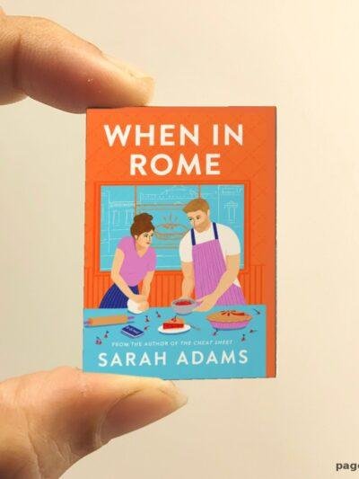 When In Rome miniature book replica by Sarah Adams – Pagenook