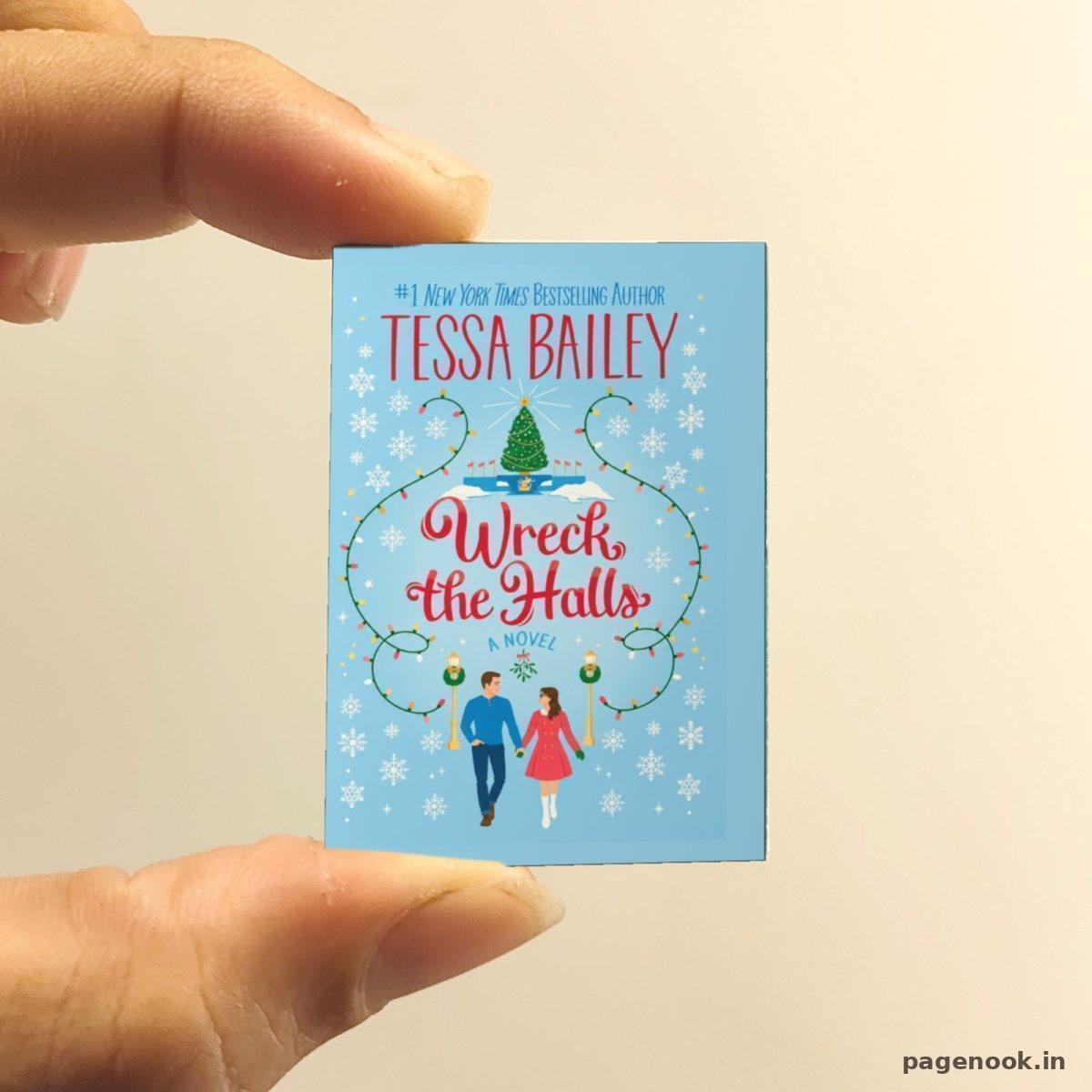 Wreck The Halls miniature book replica by Tessa Bailey – Pagenook